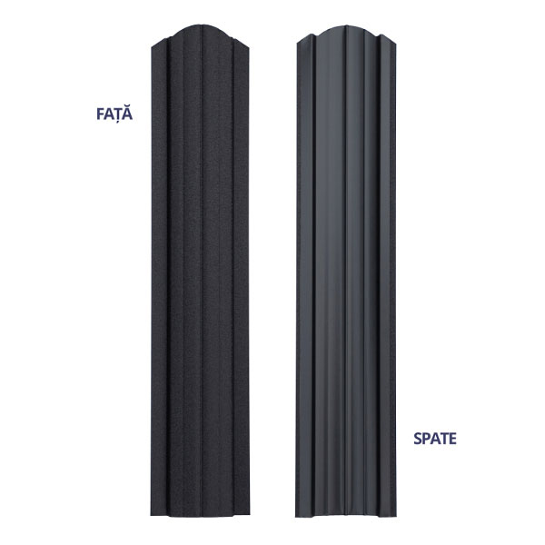 Sipca metalica p27 9005 mat